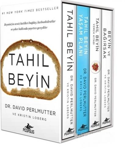 Tahıl Beyin Kutulu Özel Set (4 Kitap Takım) - David Perlmutter - Pegas