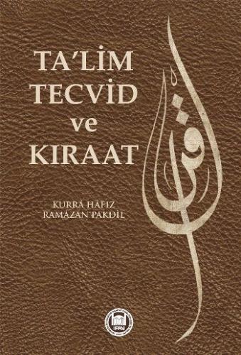 Ta'lim Tecvid ve Kıraat - Ramazan Pakdil - Marmara Üniversitesi İlahiy