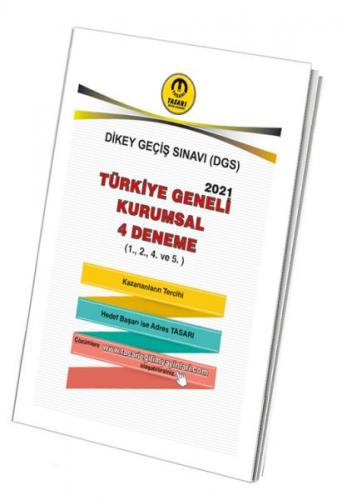 2021 Türkiye Geneli Kurumsal 4 Deneme (1.2.4 ve 5) - Kolektif - Tasarı