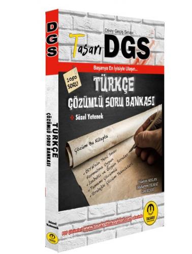 Tasarı 2022 DGS Türkçe Çözümlü Soru Bankası - - Tasarı Akademi Yayınla