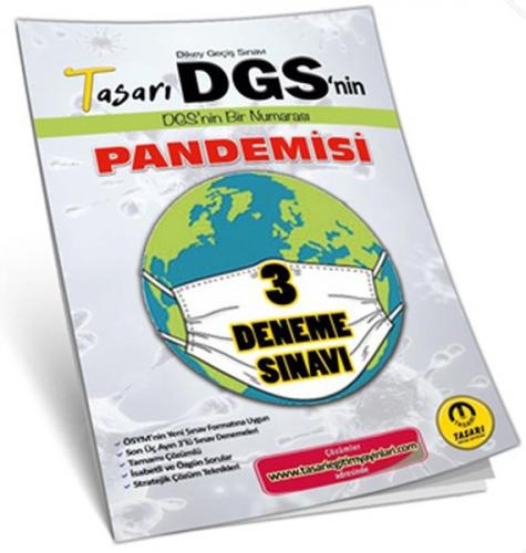 DGS'nin Pandemisi 3 Deneme Sınavı - Kolektif - Tasarı Yayıncılık - YÖS