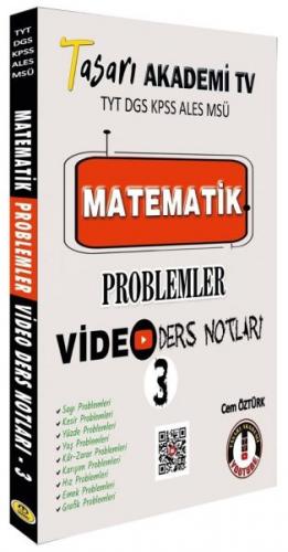 Tasarı Matematik Problemler Video Ders Notları 3 - Cem Öztürk - Tasarı