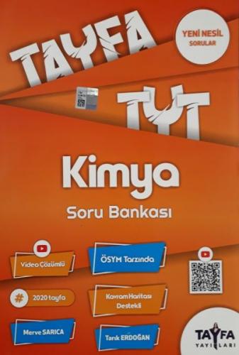 Tayfa TYT Kimya Soru Bankası (Yeni) - Merve Sarıca - Tayfa Yayınları