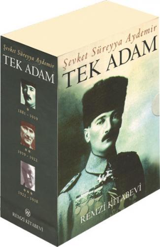 Tek Adam Mustafa Kemal (3 Cilt Takım - Kutulu) - Şevket Süreyya Aydemi