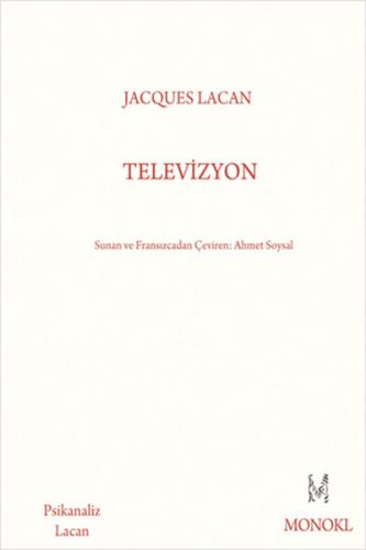 Televizyon - Jacques Lacan - MonoKL