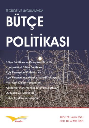 Teoride ve Uygulamada Bütçe Politikası - Haluk Egeli - Kitapana Yayıne