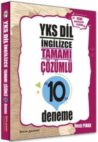 YKS-DIL İngilizce Tamamı Çözümlü 10 Deneme - Deniz Pınar - Tercih Akad