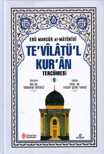 Te'vilatü'l Kur'an Tercümesi 9 (Ciltli) - Ebu Mansur el-Matüridi - Ens