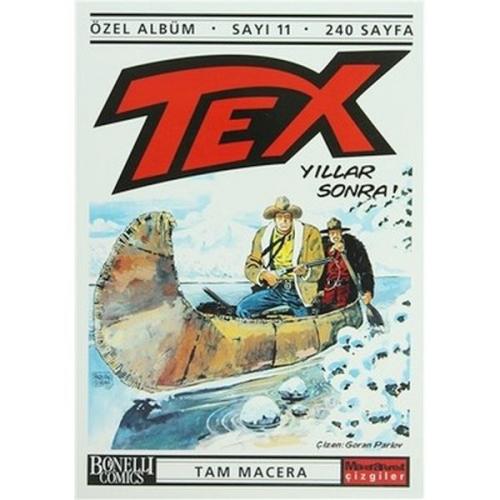 Tex Özel Albüm Sayı 11 : Yıllar Sonra - Claudio Nizzi - Maceraperest K