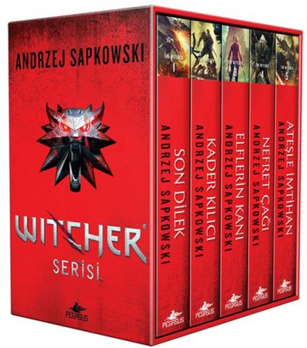 The Witcher Serisi - Kutulu Özel Set (5 Kitap Takım) - Andrzej Sapkows