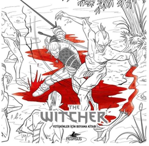 The Witcher: Yetişkinler İçin Boyama Kitabı - CD Projekt Red - Pegasus