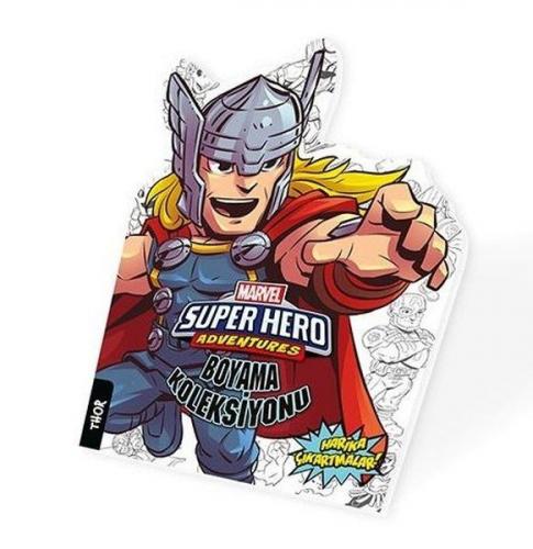 Thor - Marvel Süper Kahramanlar Boyama Koleksiyonu - Kolektif - Beta K