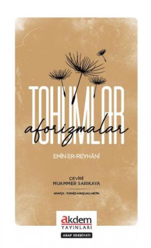 Tohumlar - Emin-er Reyhani - Akdem Yayınları