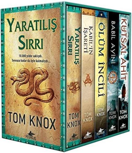 Tom Knox Macera Gerilim Serisi Kutulu Özel Set (5 Kitap) - Tom Knox - 