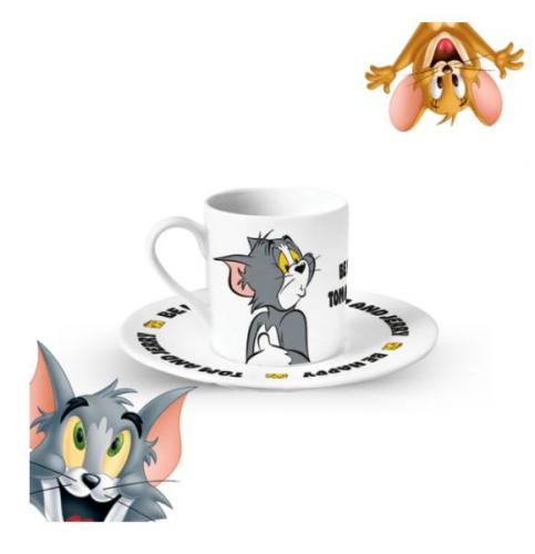 Tom ve Jerry Kahve Fincanı Seti - - Mabbels