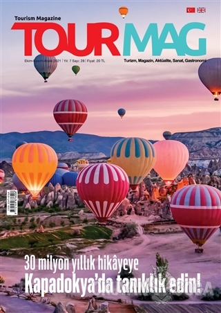 Tourmag Turizm Dergisi Sayı: 28 Ekim - Kasım - Aralık 2021 - Kolektif 