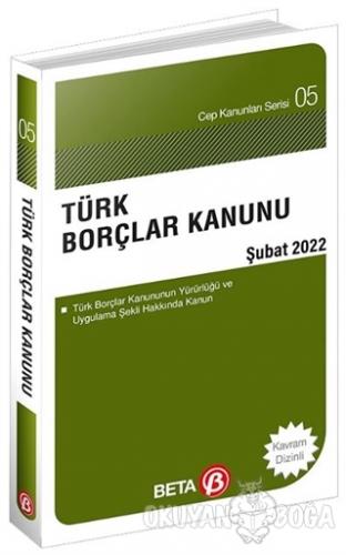 Türk Borçlar Kanunu (Eylül 2020) - Celal Ülgen - Beta Yayınevi - Kanun