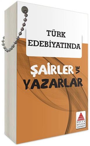 Türk Edebiyatında Şairler ve Yazarlar Kartları - Tufan Şahin - Delta K