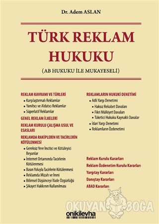 Türk Reklam Hukuku (Ciltli) - Adem Aslan - On İki Levha Yayınları