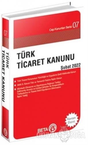 Türk Ticaret Kanunu Eylül 2020 - Celal Ülgen - Beta Yayınevi - Kanun C