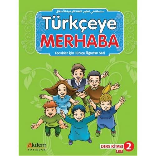 Türkçeye Merhaba A-1-2 Ders Kitabı + Çalışma Kitabı - Hulusi Gürbüz - 