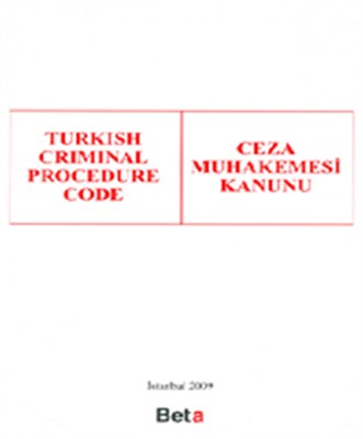 Turkish Criminal Procedure Code - Ceza Muhakemesi Kanunu - Kolektif - 