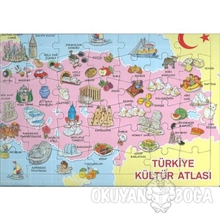 Türkiye Kültür Atlası (Yapboz) - - Damla Yayınevi