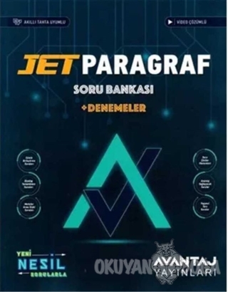 TYT AYT Jet Paragraf Soru Bankası Denemeler - Kolektif - Avantaj Yayın