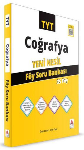 TYT Coğrafya Föy Soru Bankası - Sinan Yaşar - Özgür Deveci - Delta Kül