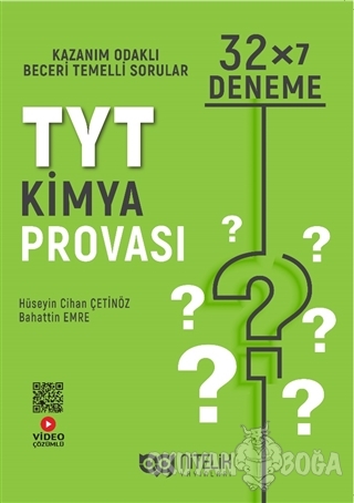TYT Kimya Provası 32x7 Deneme - Kolektif - Nitelik Yayınları - YKS Kit
