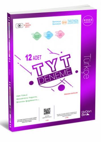 TYT - Türkçe Deneme - Kolektif - Üç Dört Beş Yayıncılık