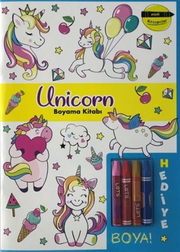 Unicorn Boyama Kitabı - Minik Ressamlar - Kolektif - Doğan Egmont Yayı