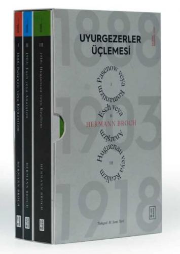 Uyurgezerler Üçlemesi (3 Cilt Kutulu) - Hermann Broch - Ketebe Yayınla