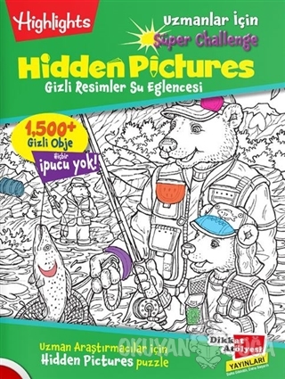 Uzmanlar için Hidden Pictures - Su Eğlencesi Puzzle (Tek Kitap) - Kole