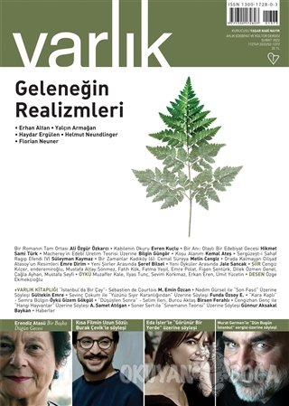 Varlık Edebiyat ve Kültür Dergisi Sayı: 1373 Şubat 2022 - Kolektif - V