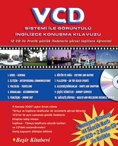VCD Sistemi ile Görüntülü İngilizce Konuşma Kılavuzu (12 CD ile) - Met