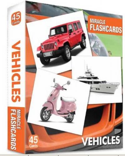 Miracle Flashcards - Vehicles - Kolektif - MK Publications