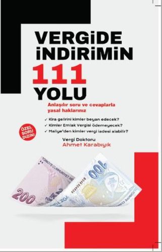 Vergide İndirimin 111 Yolu - Ahmet Karabıyık - Hürriyet Kitap