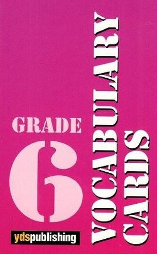 Grade 6 Vocabulary Cards - Kolektif - Yds Publishing