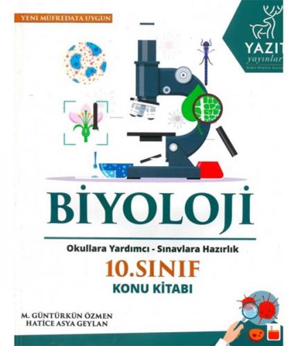 2019 10. Sınıf Biyoloji Konu Kitabı - M. Güntürkün Özmen - Yazıt Yayın