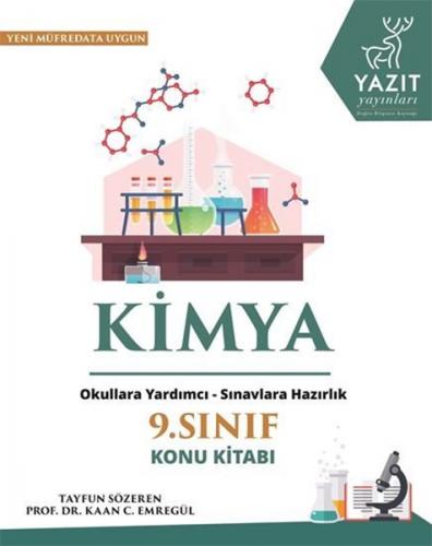 2019 9. Sınıf Kimya Konu Kitabı - Tayfun Sözeren - Yazıt Yayınları