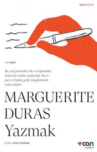 Yazmak - Marguerite Duras - Can Yayınları