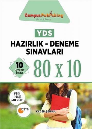 YDS Hazırlık - Deneme Sınavları 10 Deneme - Kadem Şengül - Campus Publ