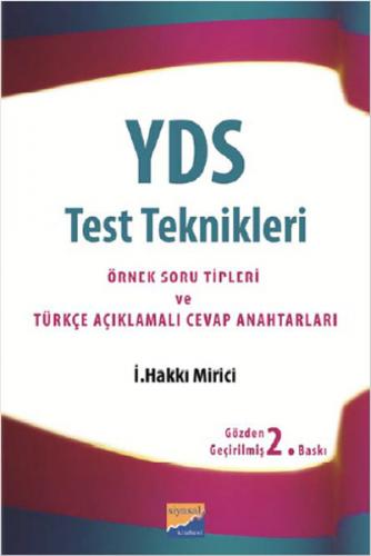 YDS Test Teknikleri - İ. Hakkı Mirici - Siyasal Kitabevi - Eğitim