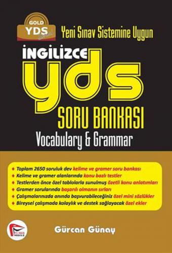 İngilizce YDS Soru Bankası - Vocabulary & Grammar - Gürcan Günay - Pel