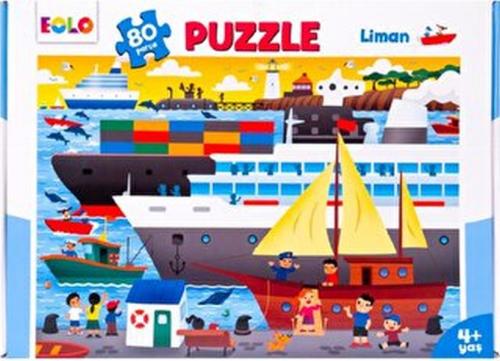 Liman - 80 Parça Puzzle - - Eolo Yayıncılık