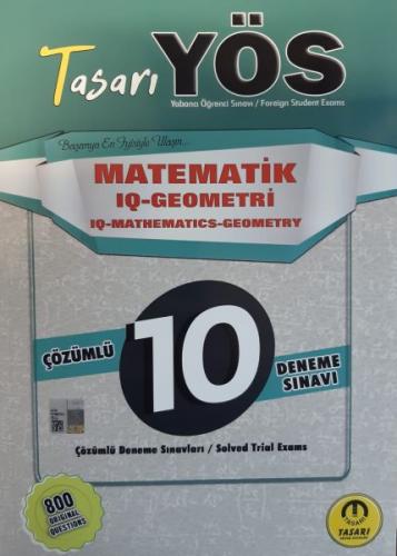 YÖS Matematik-IQ Geometri Çözümlü 10 Deneme Sınavı - Özgen Bulut - Tas