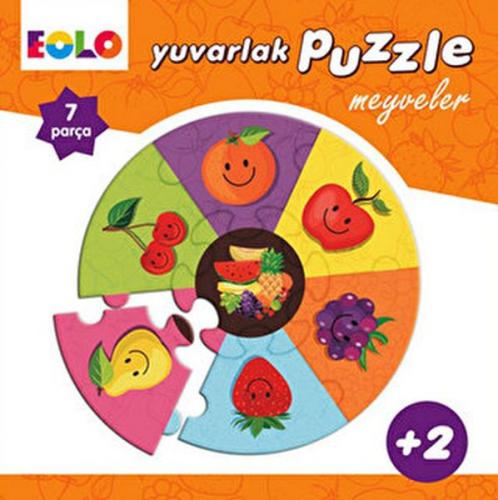 Eolo Meyveler - Yuvarlak Puzzle - - Eolo Yayıncılık