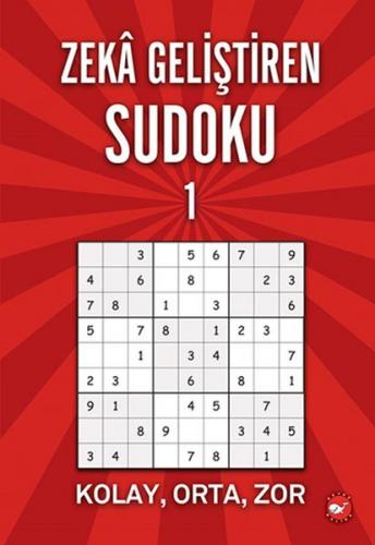 Zeka Geliştiren Sudoku 1 - Ramazan Oktay - Beyaz Balina Yayınları