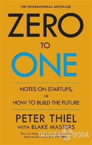 Zero to One - Peter Thiel - Virgin Books
